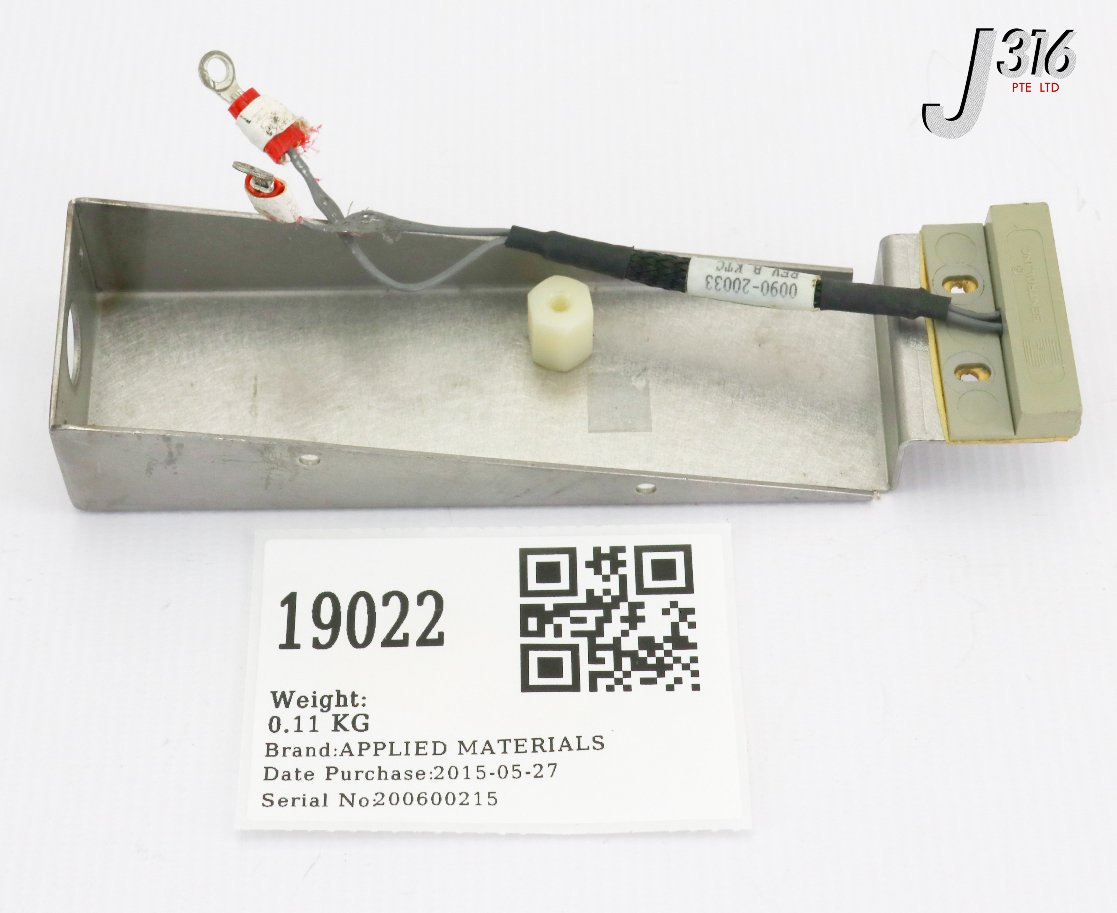 xyc…様 19022 APPLIED MATERIALS BRKT, SW MAG/ H-SENSOR, 0090-20033 0020